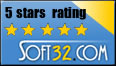 Soft32.com 5 stars